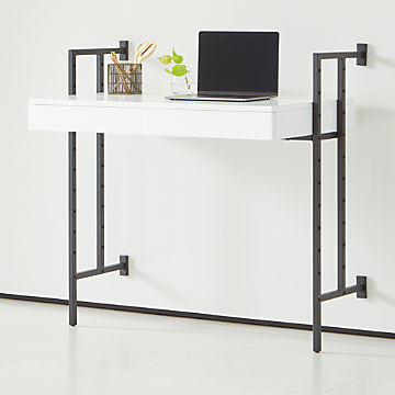 White Desks Crate And Barrel