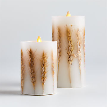 candles and candle holders