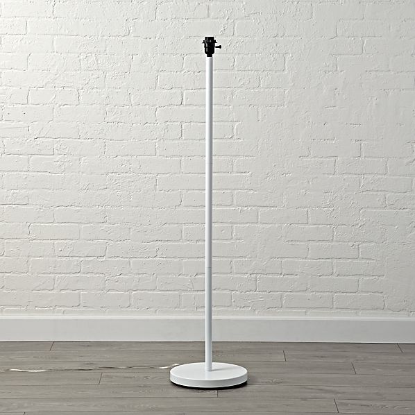 Mix And Match White Floor Lamp Base