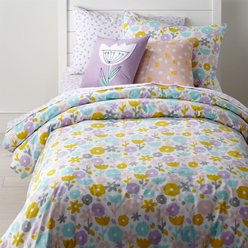 Floral Duvet Cover Full Queen Reviews Crate And Barrel