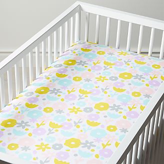 Crib Fitted Sheets | Crate and Barrel