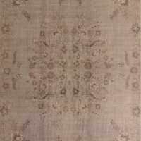 Florence Performance Traditional Floral Blue Handknotted Rug Swatch 12"x18"