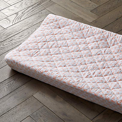 flower changing mat