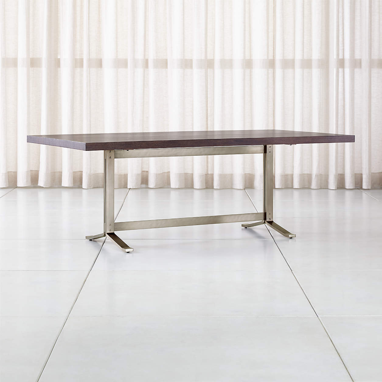 Flynn 84" Dining Table Crate and Barrel