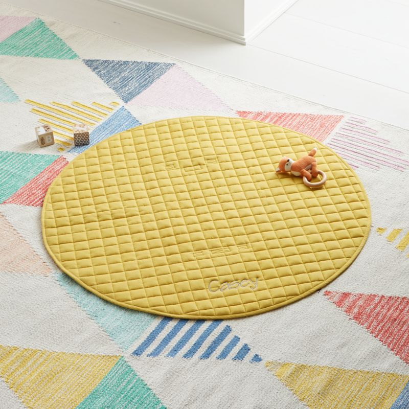 crate and barrel activity mat