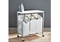 Triple Laundry Sorter with Ironing Board