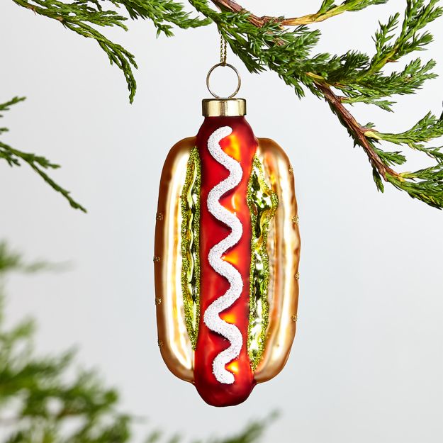 Hot Dog Ornament - Image 1 of 2