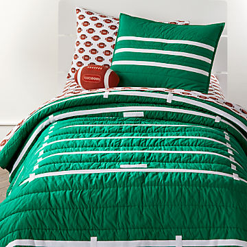 Green Bedding Crate And Barrel