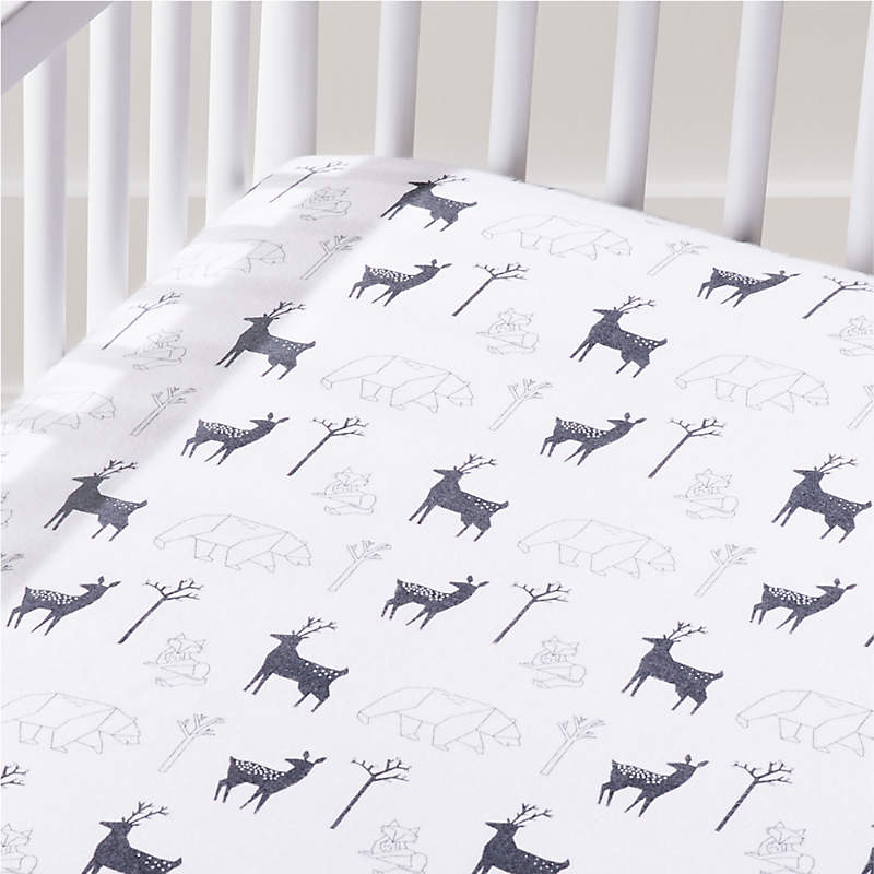 organic flannel crib sheet