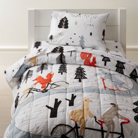 Forest Friends Toddler Bedding Crate And Barrel