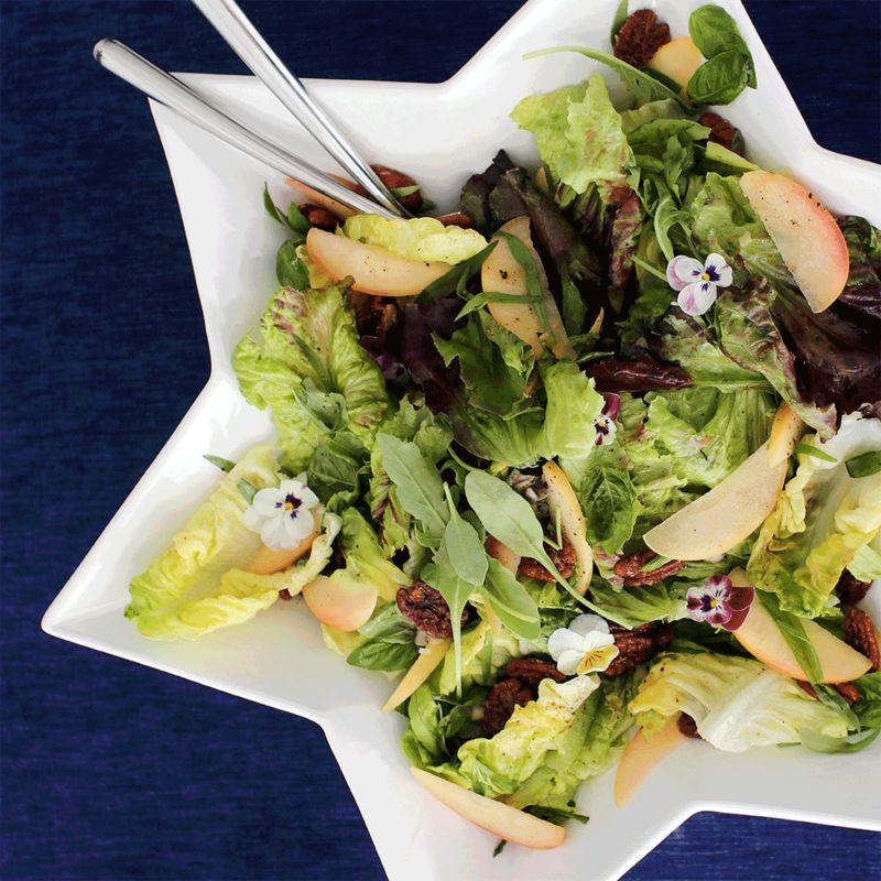 Bowls Of Mixed Fresh Organic Vegetables In Salad Bar Display Zip