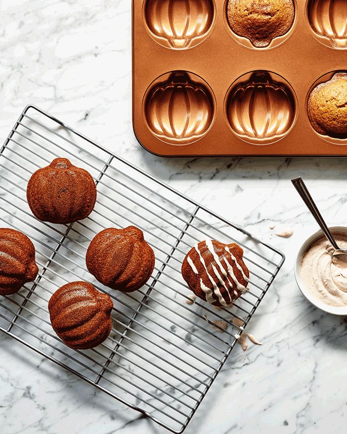 Pumpkin Muffins - Nordic Ware