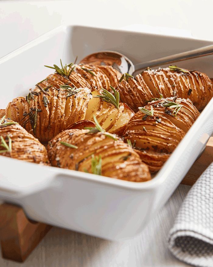 Rosemary Hasselback Potatoes Recipe