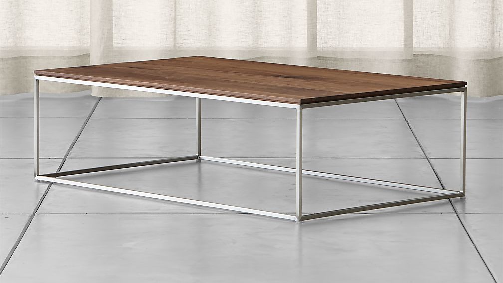 Frame Medium Coffee Table Reviews Crate And Barrel