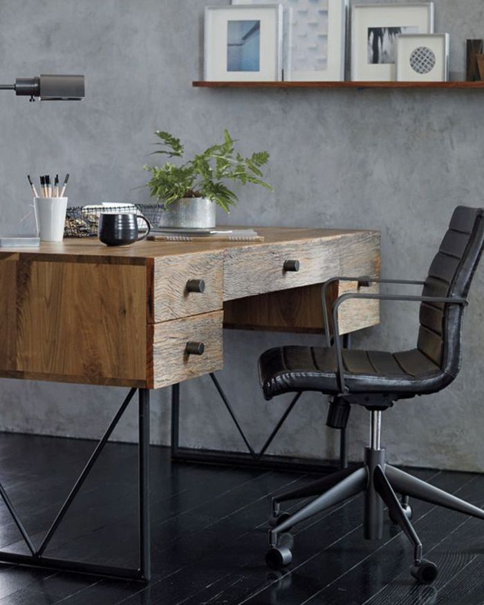 Crate and barrel store study table