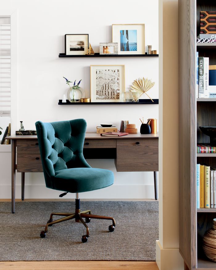 Crate and barrel store study table