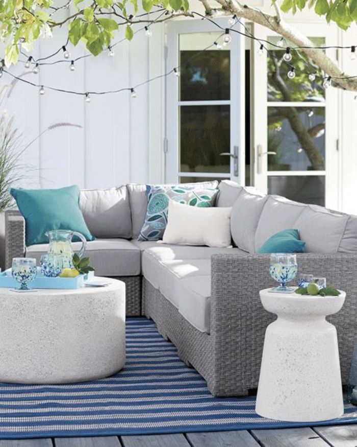 Summer Decorating Ideas, Crate & Barrel