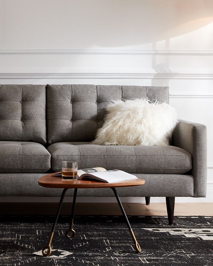 Tufted sofa deals design