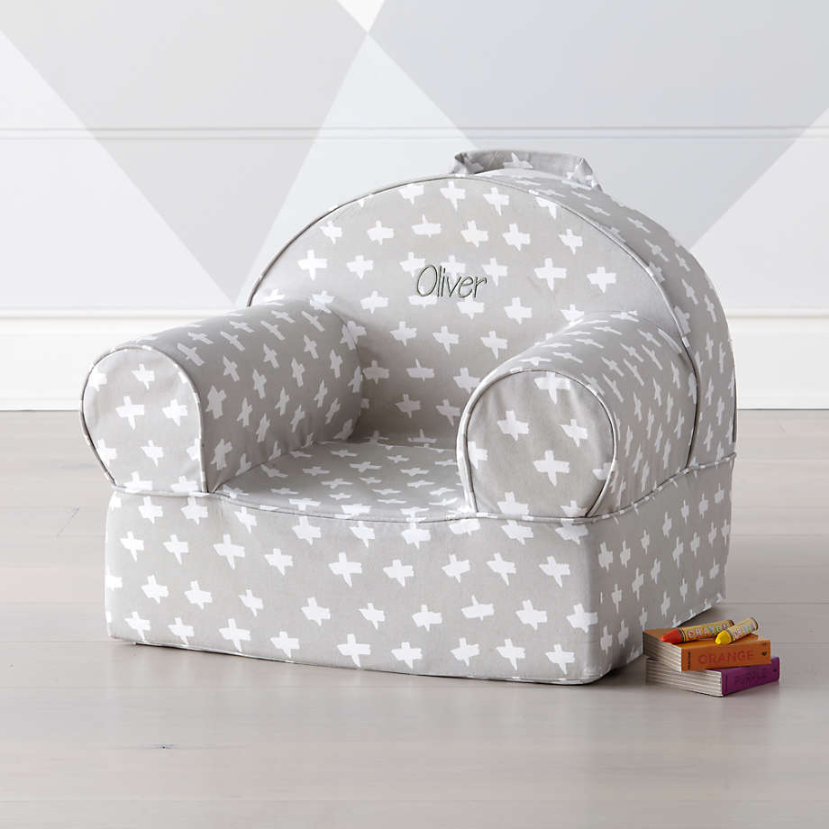 Small Freehand Nod Chair Cover + Reviews Crate and Barrel