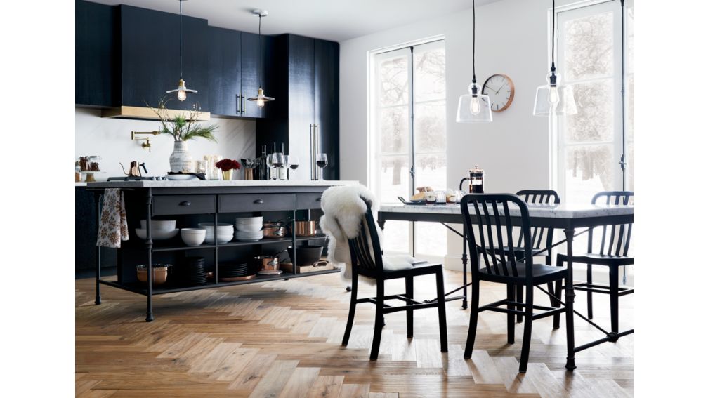 French Kitchen Table Crate and Barrel