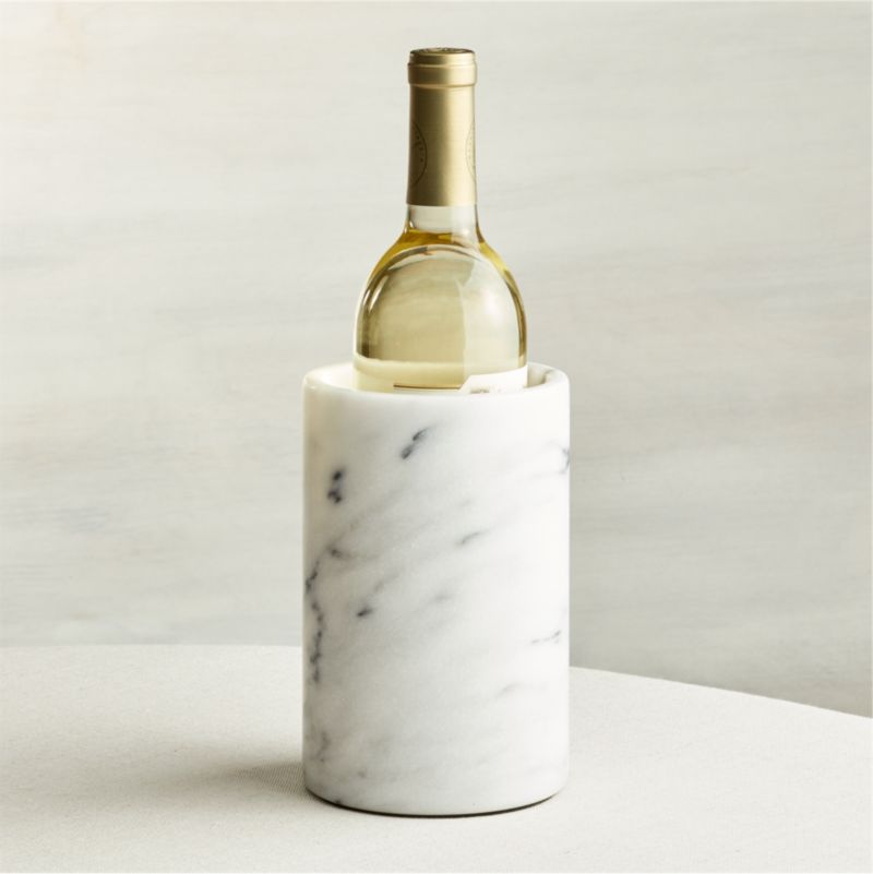 Shop French Kitchen Marble Wine Cooler + Reviews | Crate and Barrel from Crate and Barrel on Openhaus