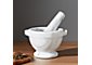 French Kitchen Marble Mortar and Pestle