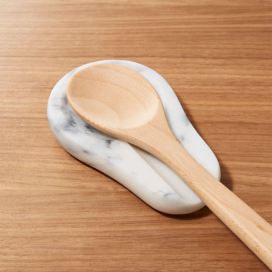 French Kitchen Marble Spoon Rest Reviews Crate And Barrel