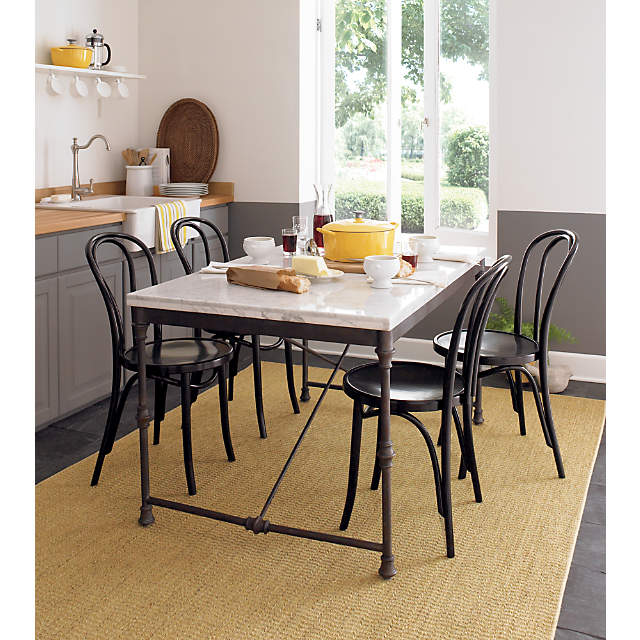 French Kitchen Table Reviews Crate And Barrel