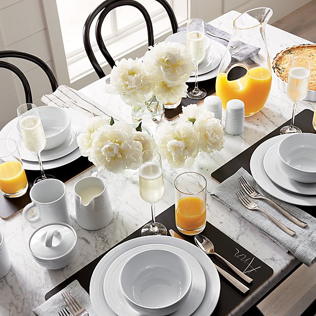 Roulette 20 Piece Dinnerware Set Reviews Crate And Barrel