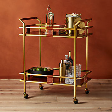 Bar Cabinets And Carts Home Bar Storage Crate And Barrel