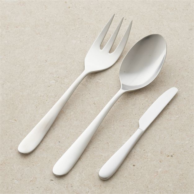 Fusion Soup Spoon + Reviews Crate and Barrel