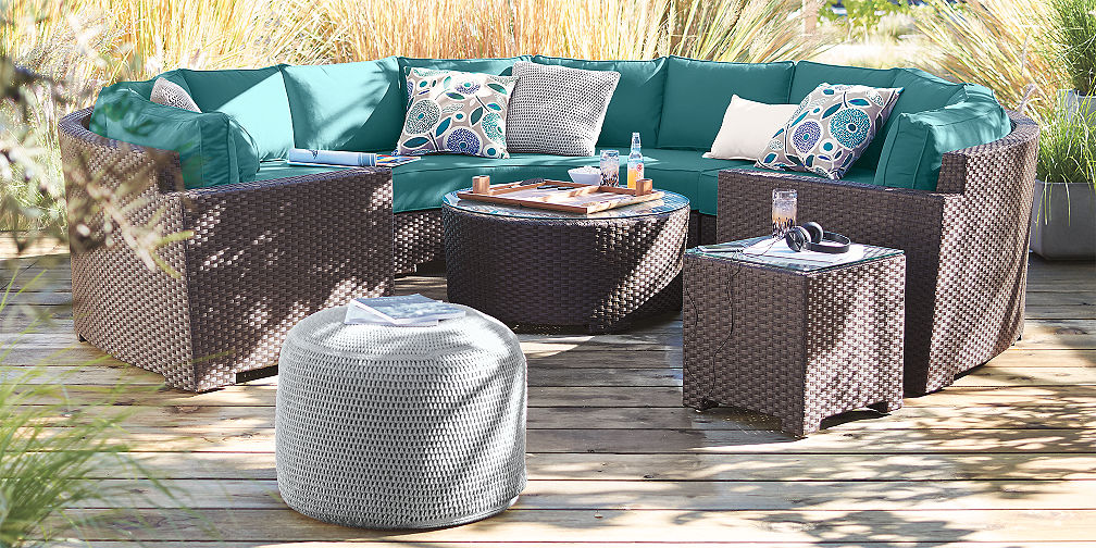 Outdoor Furniture Sets Crate and Barrel