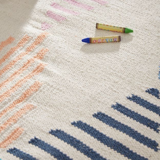 Colorful Triangle 8 x 10' Rug Crate and Barrel