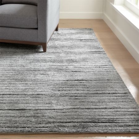 Gabor Pewter Hand Woven Rug Crate And Barrel