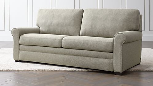 Sofa Beds And Sleeper Sofas Crate Barrel Gaines 83 Queen Sleeper Sofa