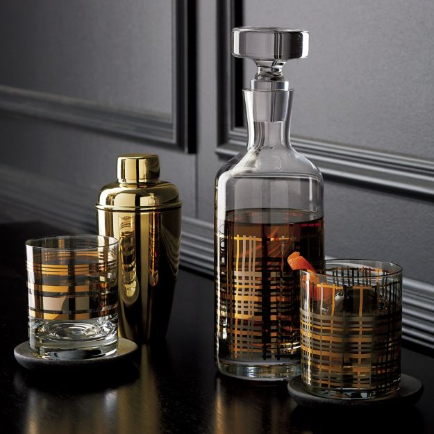 Mingle Modern Whiskey Decanter in Decanters & Carafes + Reviews Crate