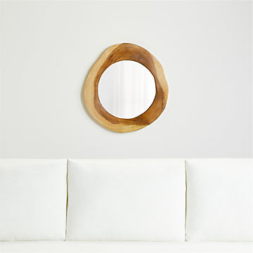 Wood Mirrors Crate And Barrel Wood Mirrors Crate And Barrel