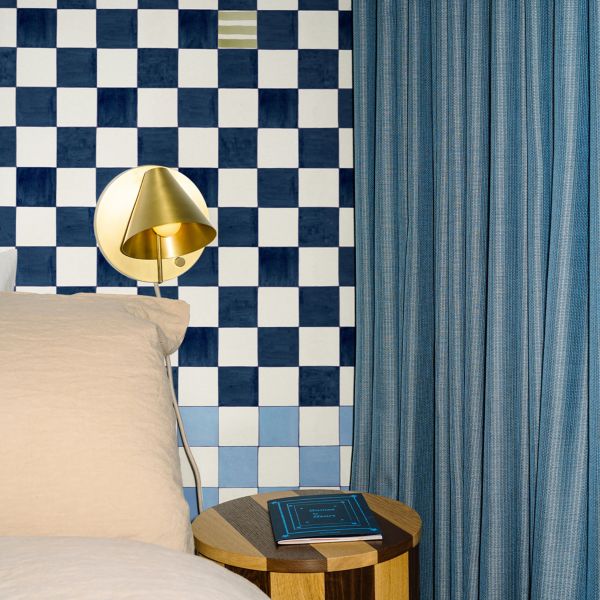 Backdrop Gambit Sky and Deep Navy Blue Wallpaper