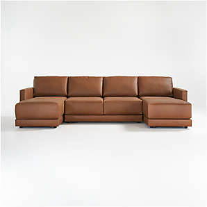 U Shaped Sectional Sofas Couches Crate And Barrel