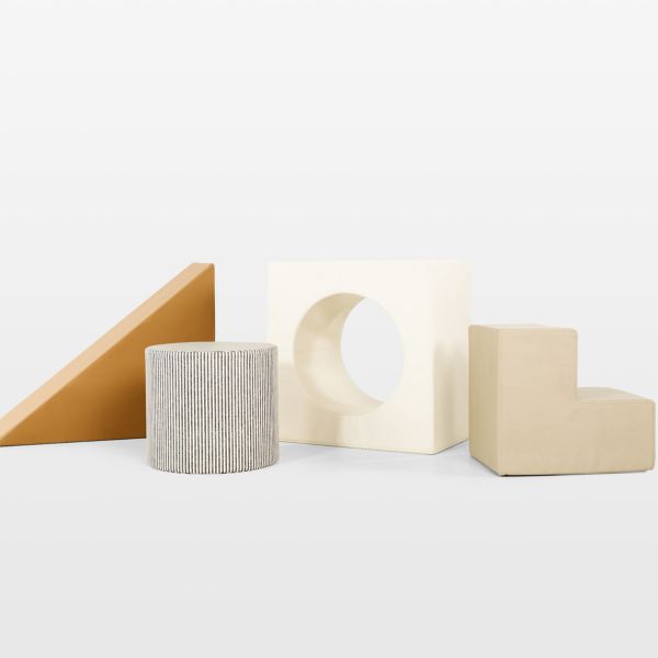Gathre Camel Brown Foam Kids Block Playset