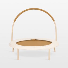 Gathre Ivory Toddler Trampoline with Handle