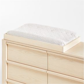 Image of Gemini Sunwashed Ash Wood Changing Table Topper