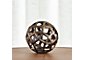 Geo Small Decorative Metal Ball