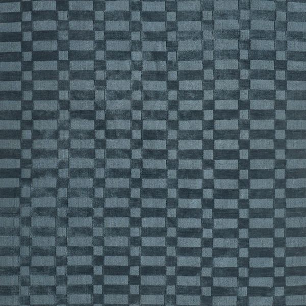 Geo Checker Slate Blue Performance Kids 12