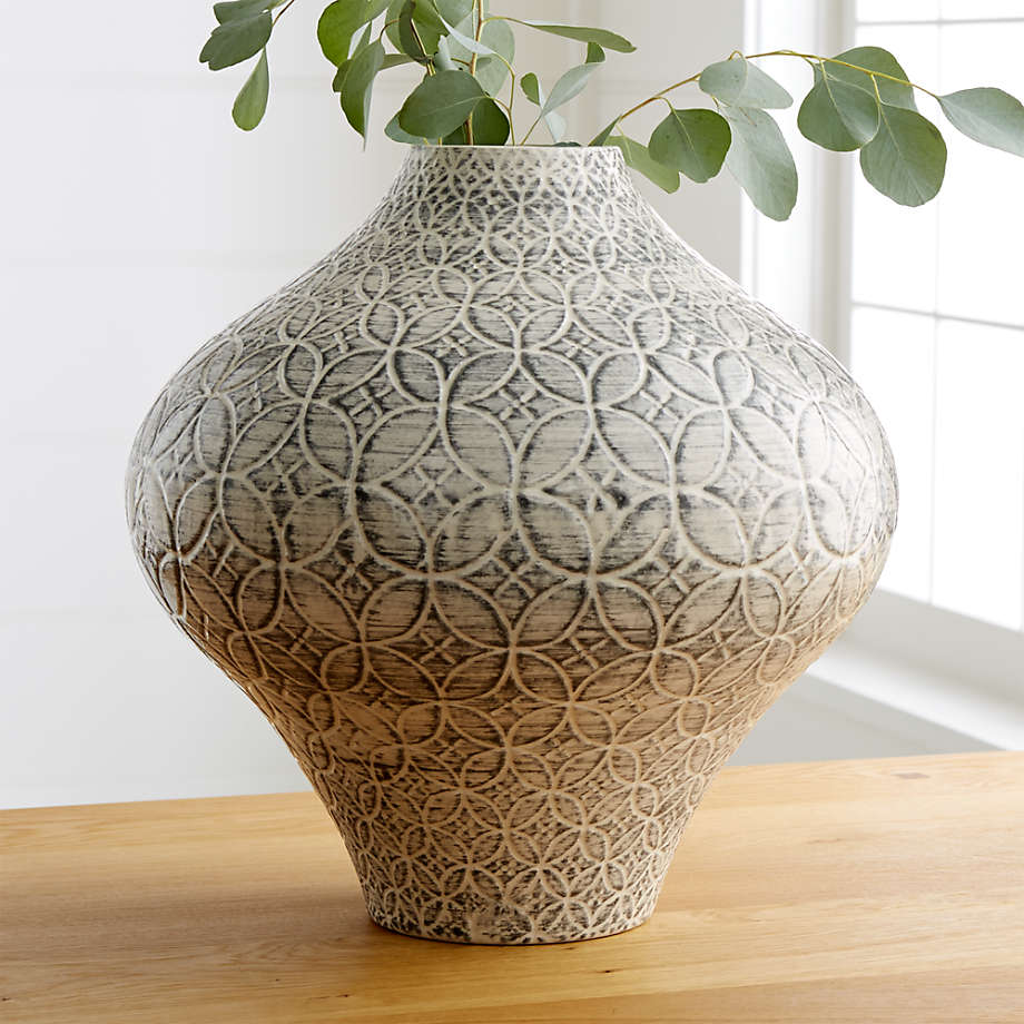 Geo Vase + Reviews Crate and Barrel