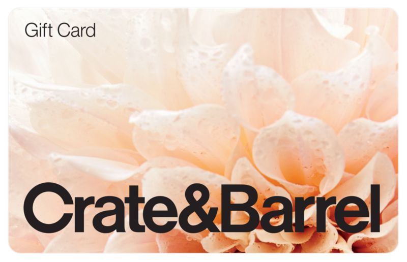 Crate & Barrel gift card