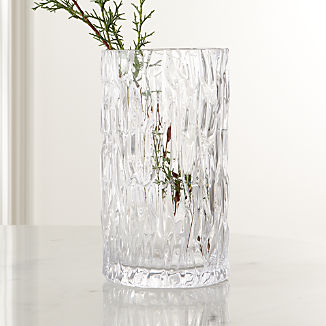 Crate And Barrel Glass Vase