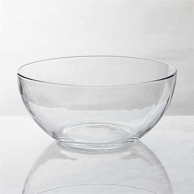 Glass Serving Bowl Crate and Barrel