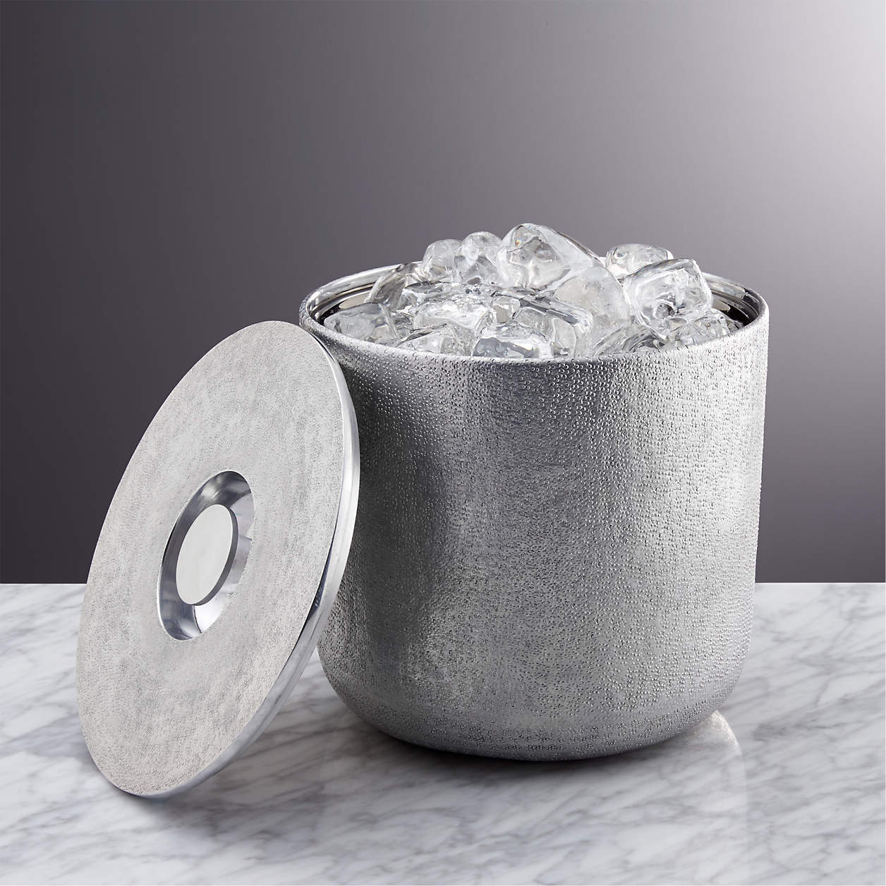 Glaze Ice Bucket + Reviews | Crate and Barrel Canada