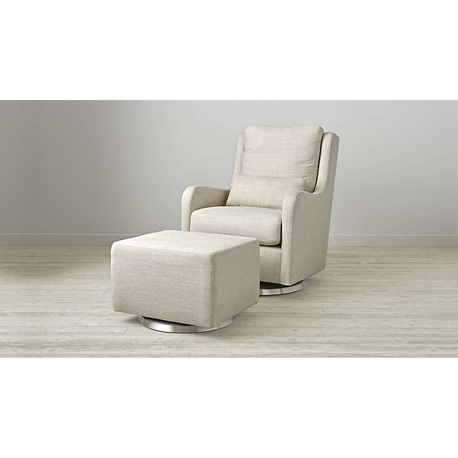 milo glider and ottoman